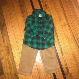 Carters boys outfit